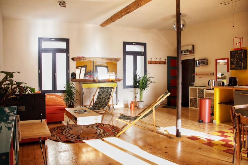 Artistic Loft, Downtown Montpellier, Wifi Daire Dış mekan fotoğraf